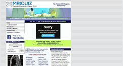 Desktop Screenshot of mriquiz.com